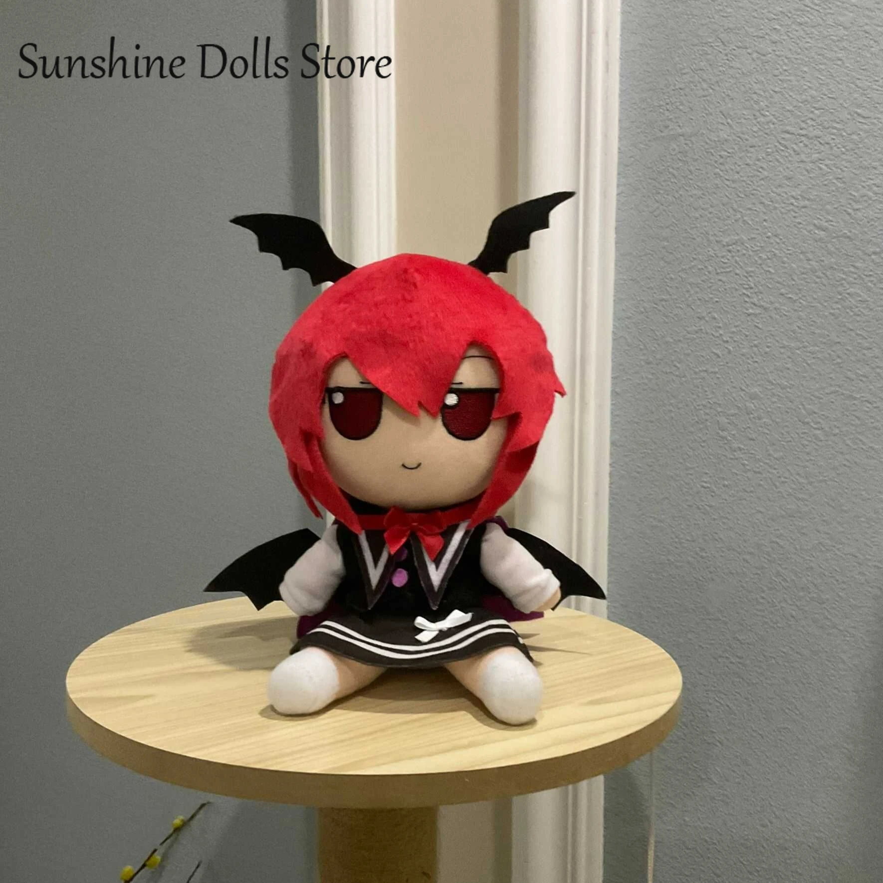 

20CM Anime Touhou Project Little Devil Fumo Plush Stuffed Doll Sitting Posture Toy Cute Dress Up Pillow Mascot Birthday Gift