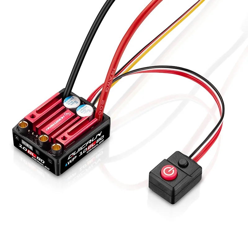 Haoying Hobbywing 1: 10 Climbing Car Electric Adjustment Remote Control Car Upgrade Accessories Quick Run Wp-10bl80 Crawler Rc