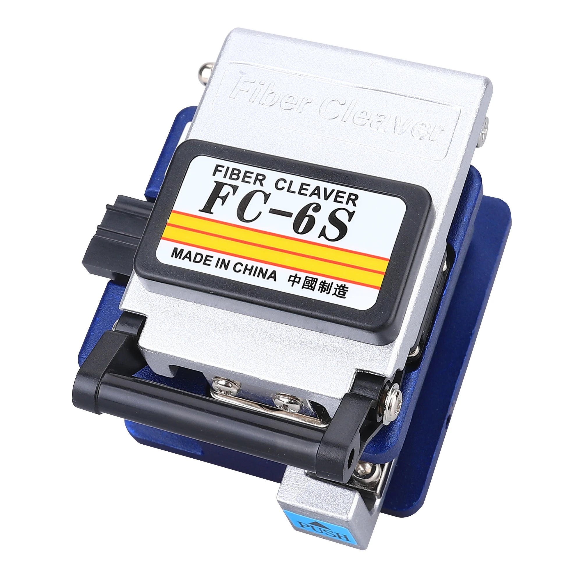 2-in-1 FTTH Fiber Optic Tool Kit with FC-6S Cleaver And CFS-3 Stripper Cold Connection Optical Fiber Cable Cutting Knife Tools