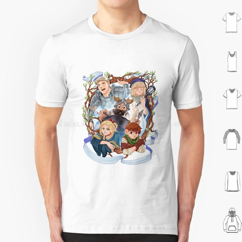 Delicious-- Adventurers T Shirt Men Women Kids 6xl Meshi Delicious In Anime Manga Meshi Manga Meshi Anime Itzusumi Catgirl