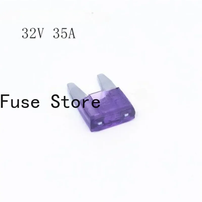 100PCS Small car fuse insert 1A 2A 3A 4A 5A 7.5A 10A 15A 20A 25A 30A 35A