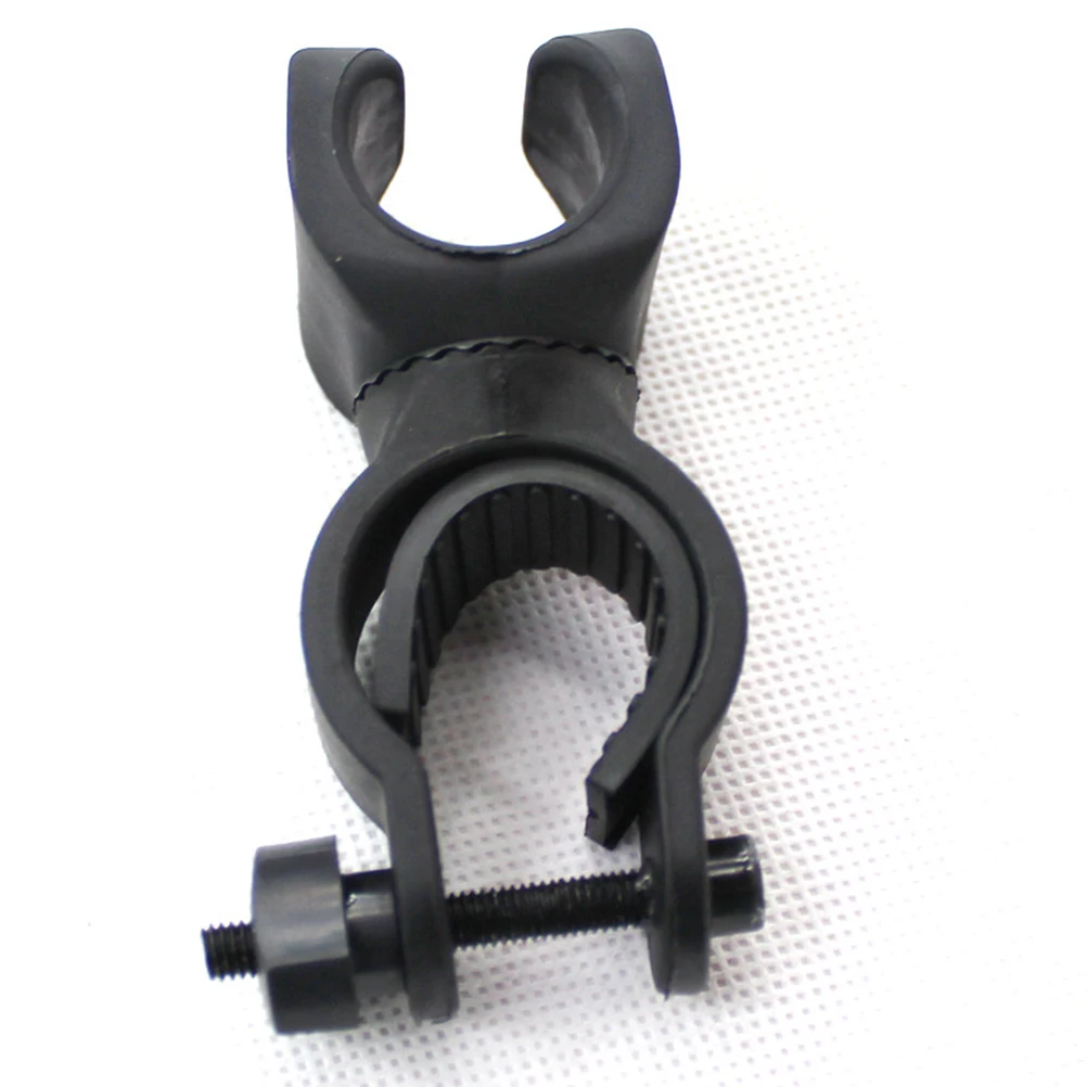 

Bike Flashlight Mount Holder 360 Degree Rotatable Rubber Pad Anti-Slip Adjustable For Handlebar Light Mounting Bracket