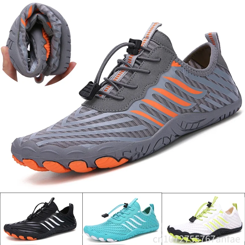 

Couple Quick Dry Water Shoes Men Women Colorful Beach Swimming Surfing Seaside Aqua Couple Barefoot Upstream Sneakers Shoes