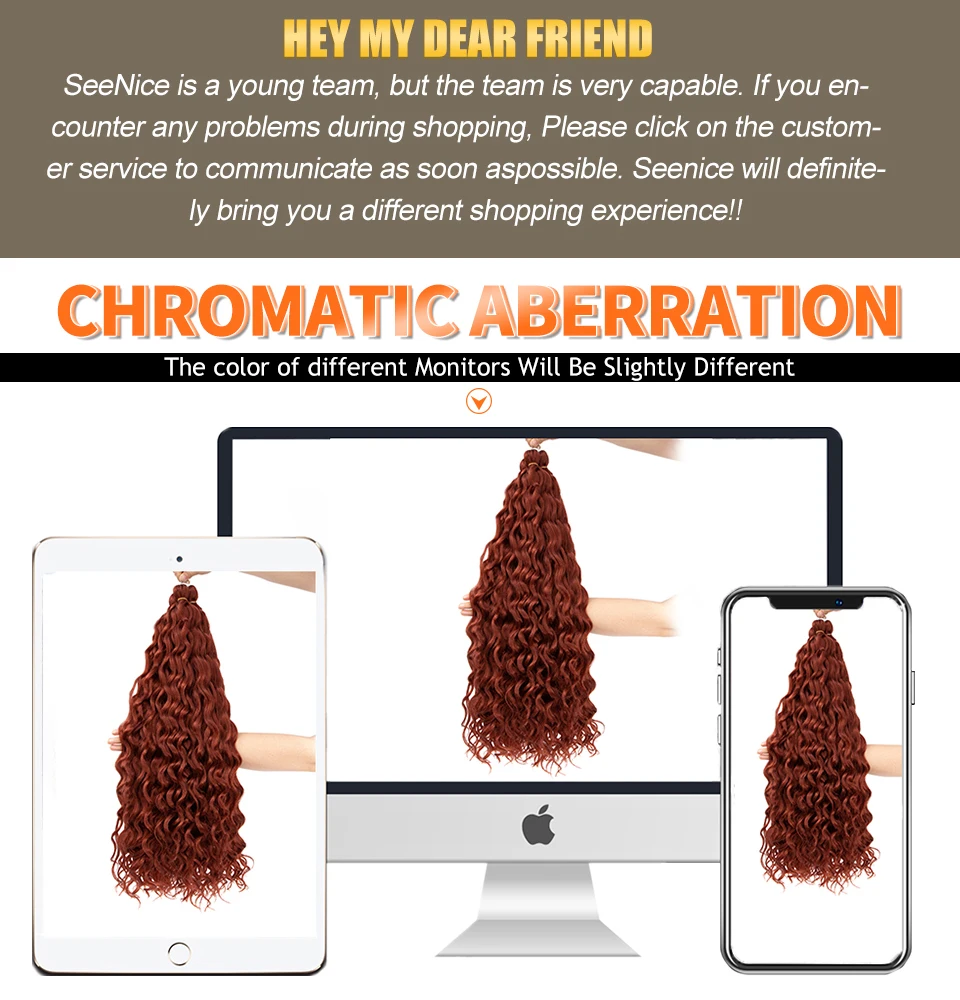 Synthetische Marshmallow Afro Curl Häkeln Haar lockig Häkeln Geflecht Twist Flechten Haar Extensions Wasserwelle Ombre für schwarze Frauen – Detail 14