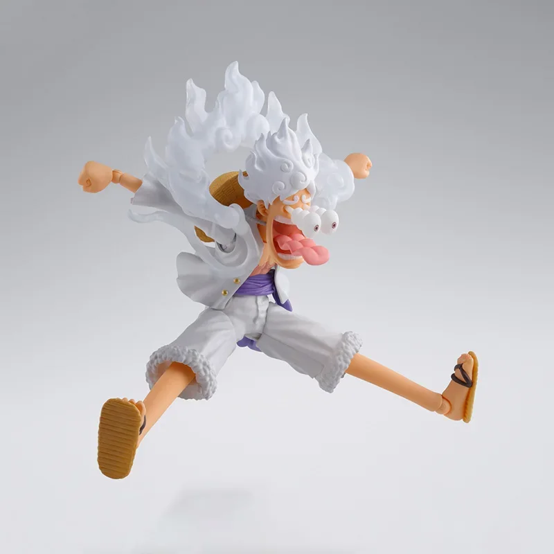 Bandai Originale SHFiguarts SHF ONE PIECE Monkey D. Rufy Gear 5 Anime Action Figure Modello Finito Kit Giocattolo Regali per I Bambini SET