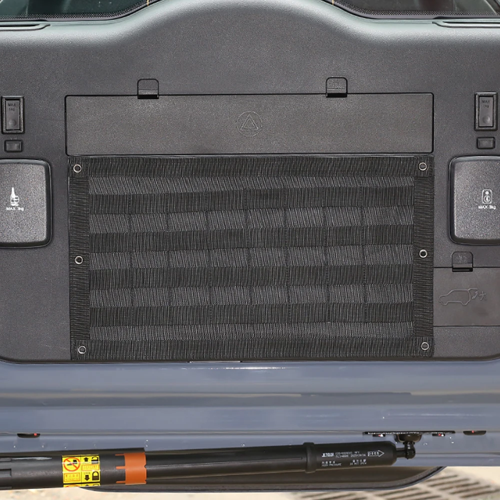 New High Quality Modification Trunk Tailgate Tool Storage Bag For Chery Jetour Traveler T2 2023 2024 Tailgate Storage Bag Access