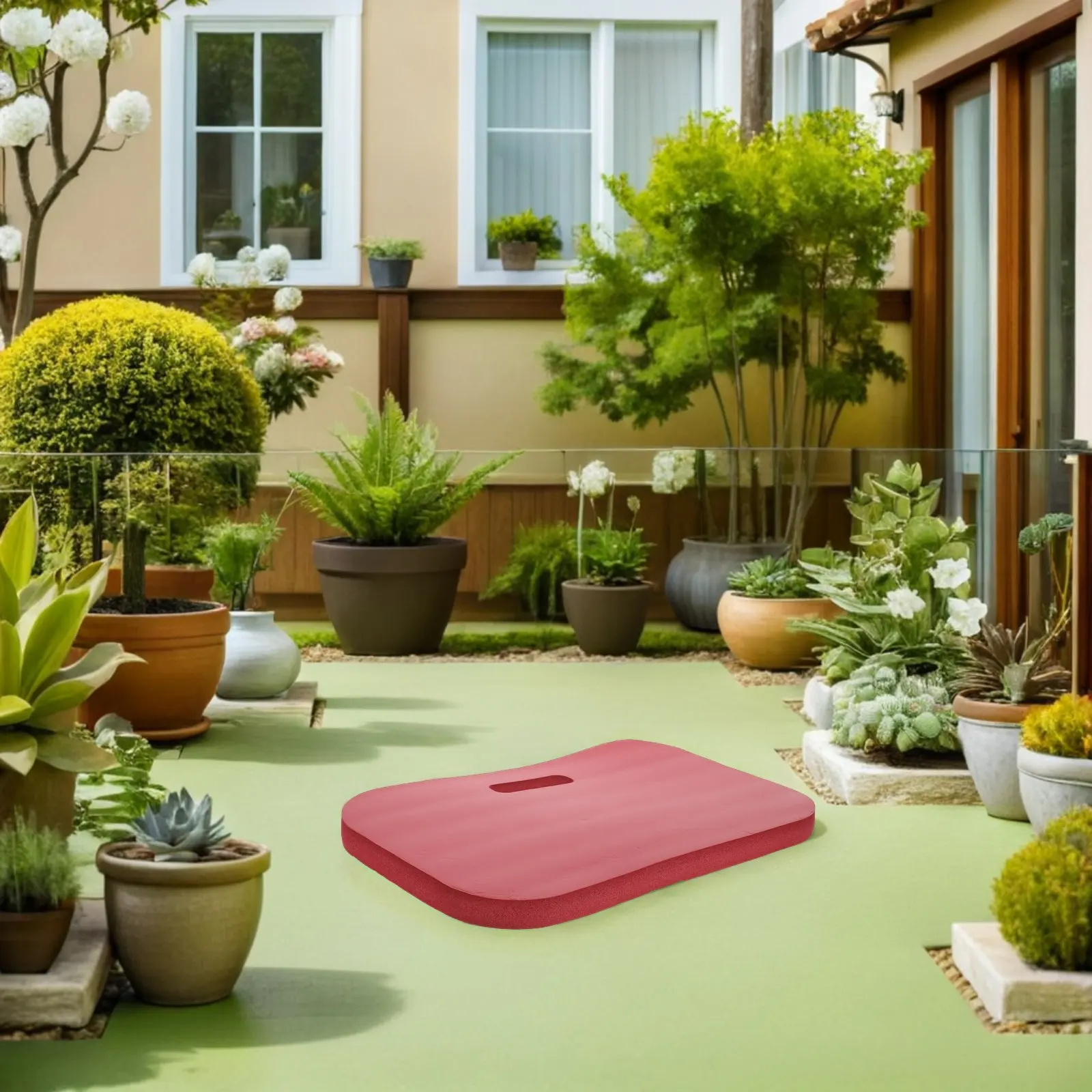 Thick Garden Kneeling Pad 17.5x11 Inch Waterproof High Rebound Knee Protector for Gardening Kneeling Mat Outdoor Indoor Yard