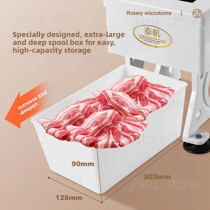 Electric Meat Slicer Home Commercial Meat Cutter Pork Beef Mutton Slice Shred Dice Meat Grinder Kitchen Hot Pot Tool