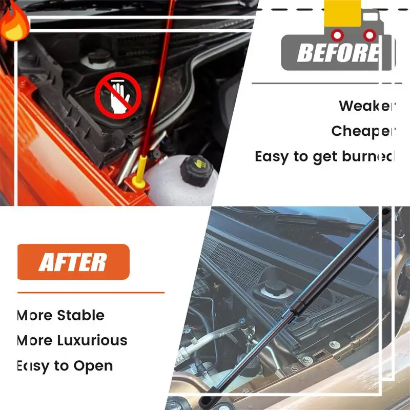 

Front Hood Bonnet Gas Strut Lift Support For Nissan Frontier Navara D40 Frontier Xterra Pathfinder 2004-2018