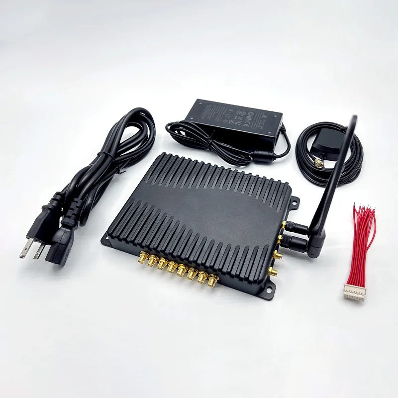 Android 10.0 Impinj E710 WiFi Bluetooth 4G GPS RS232 GPIO USB TCPIP HDMI 8 Ports UHF RFID Fixed Reader for Warehouse Management