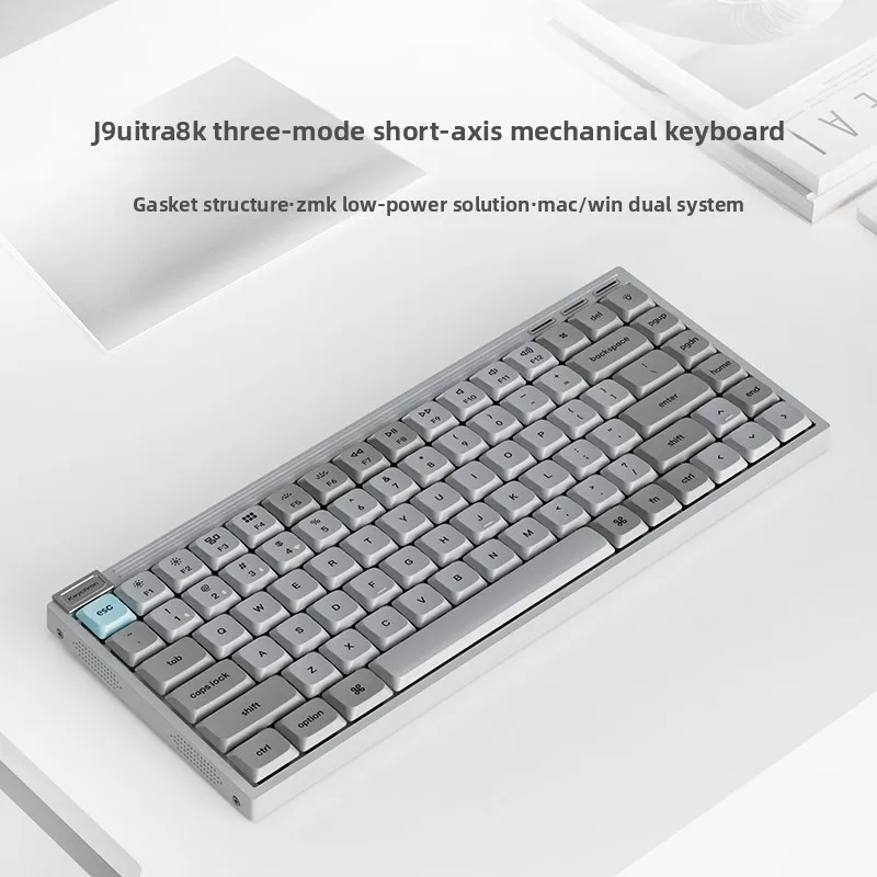 Keychron J9 Ultra Low Profile Mechanical Keyboard Wireless Tri
