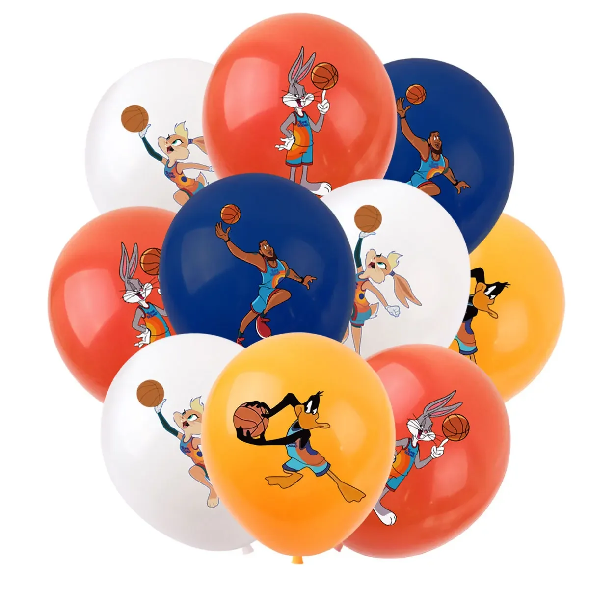 Cartoon Space Jam Birthday Party Decorations Supplies Basketball Star Baby Shower Balloons Party Decor Party Event Children gift