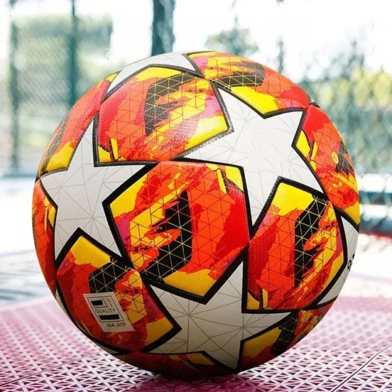 

High Quality Soccer Balls Official Size 5 PU Material Seamless Goal Team Outdoor Match Game Football Training Ballon De Foot