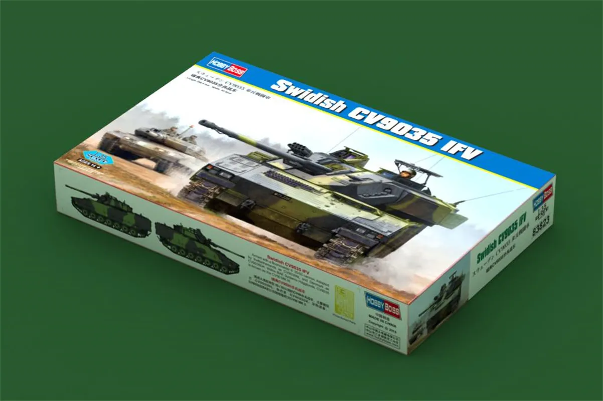 

HobbyBoss масштаб 1/35, Swidish CV9035 IFV, военная пластиковая модель в сборе # 83823