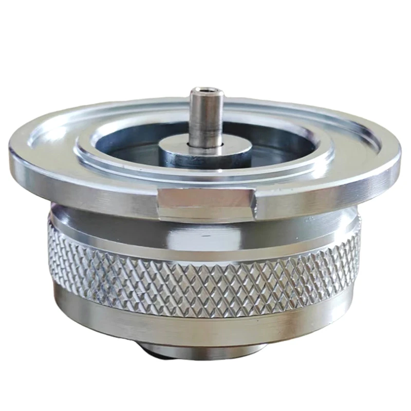 1Pc Flat Gas Canister Adapter, Convert  to Butane Tank for Camping Torch
