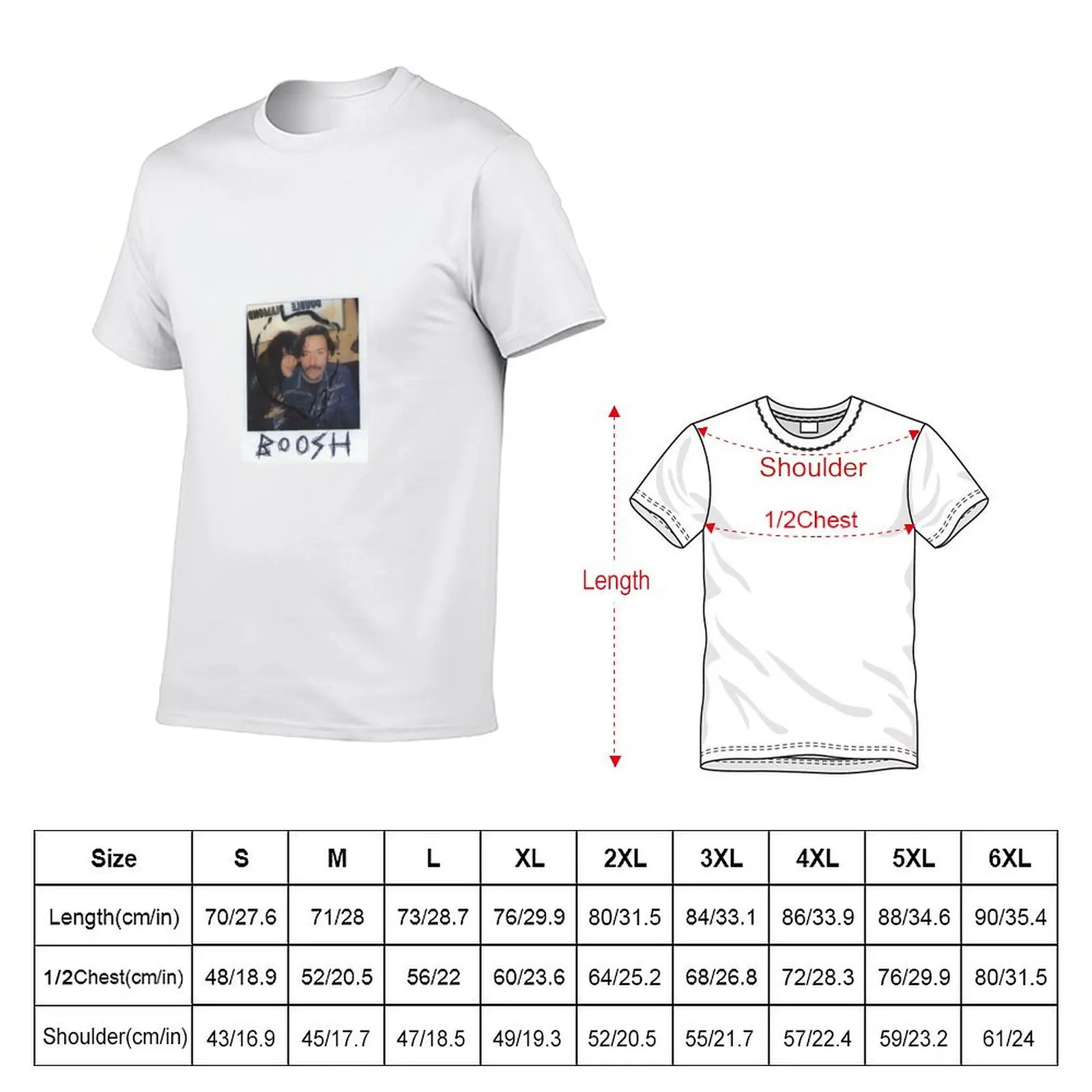 Noel Fielding and Julian Barratt T-Shirt Relaxed Fit Casual Short Sleeve Top