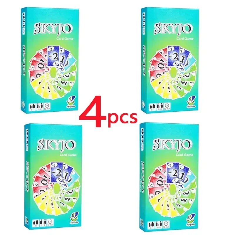 

& 4 шт. Новая настольная игра 2025 года подходит для всей интерактивной семьи с социальными групповыми играми, детским социальным покером.