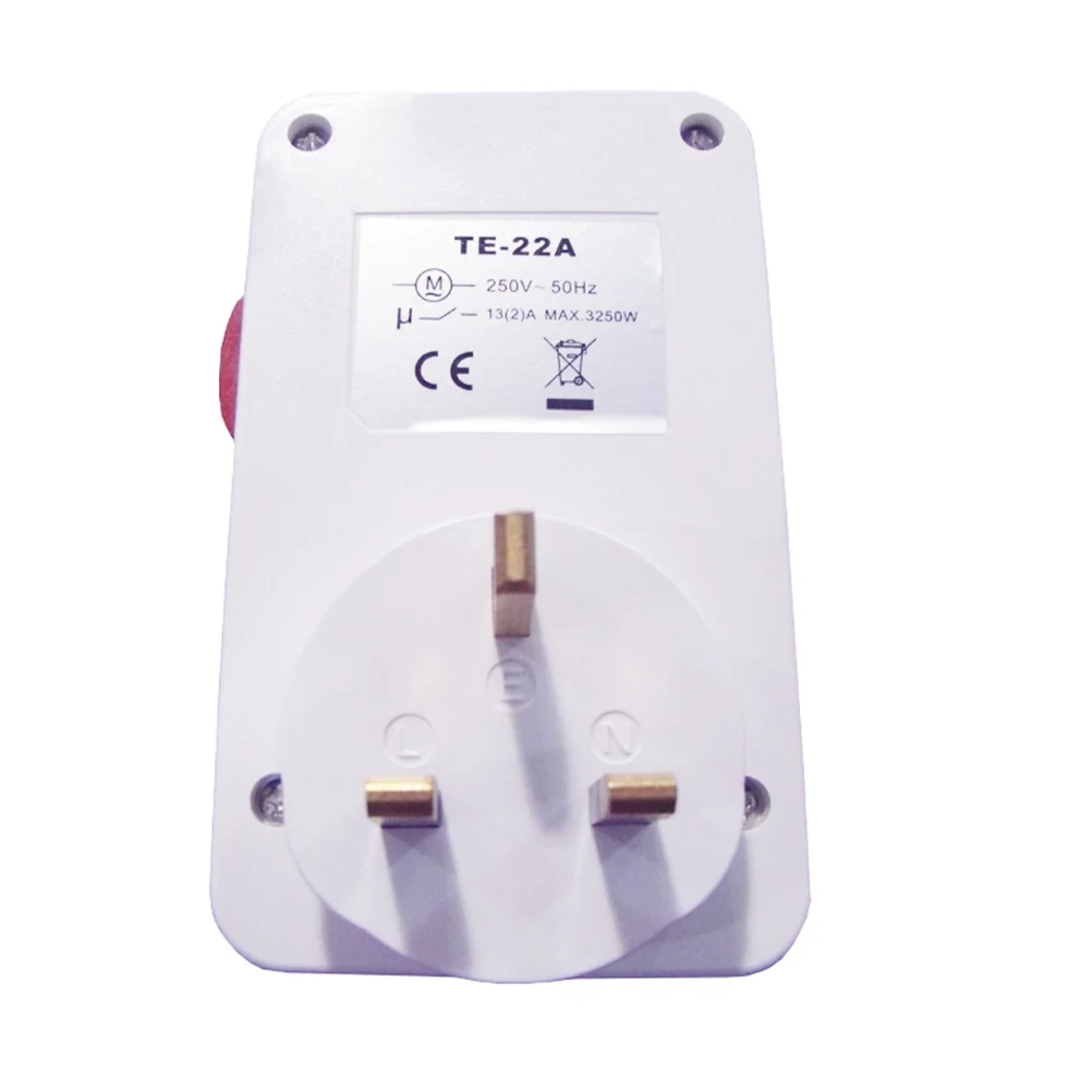 

24 Hour Plug In Timer Uk Socket 48 Programs For Lights Fans Appliances Mechanical Time Saving Security Use