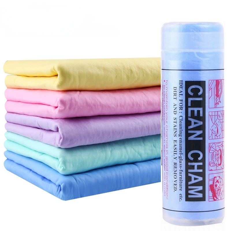 

64*43cm PVA Chamois Car Wash Towel Cleaner car Accessories Car care Home Cleaning Hair Drying Cloth