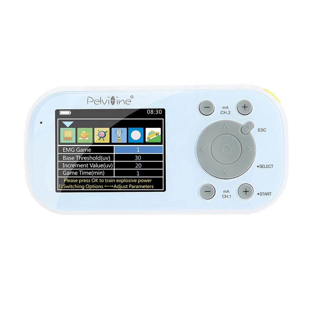 جهاز تدريب عضلات الحوض ذو الارتجاع الحيوي، تونر كيجل مع وظائف EMG ETS STIM، محفز الحوض الارتجاع الحيوي EMG #2