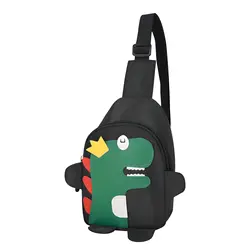 Little Dinosaur Cartoon Crossbody Bag For Children, Going Out Handsome Fashion Trend, Suitable For Both Boys and Girls