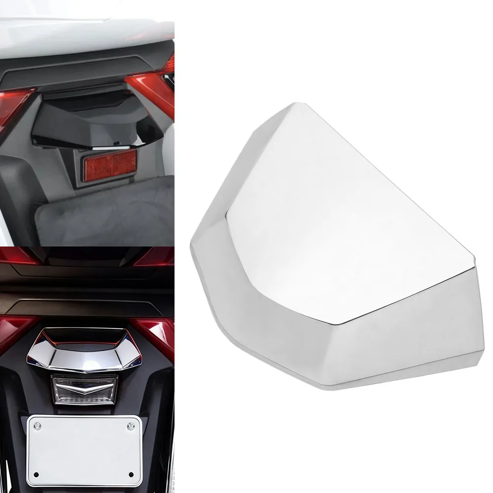 

Для Honda Gold Wing Tour Airbag DCT 2018-2025: Аксессуары для мотоциклов с ABS, задняя накладка на крышку подсветки номерного знака, 1 шт.