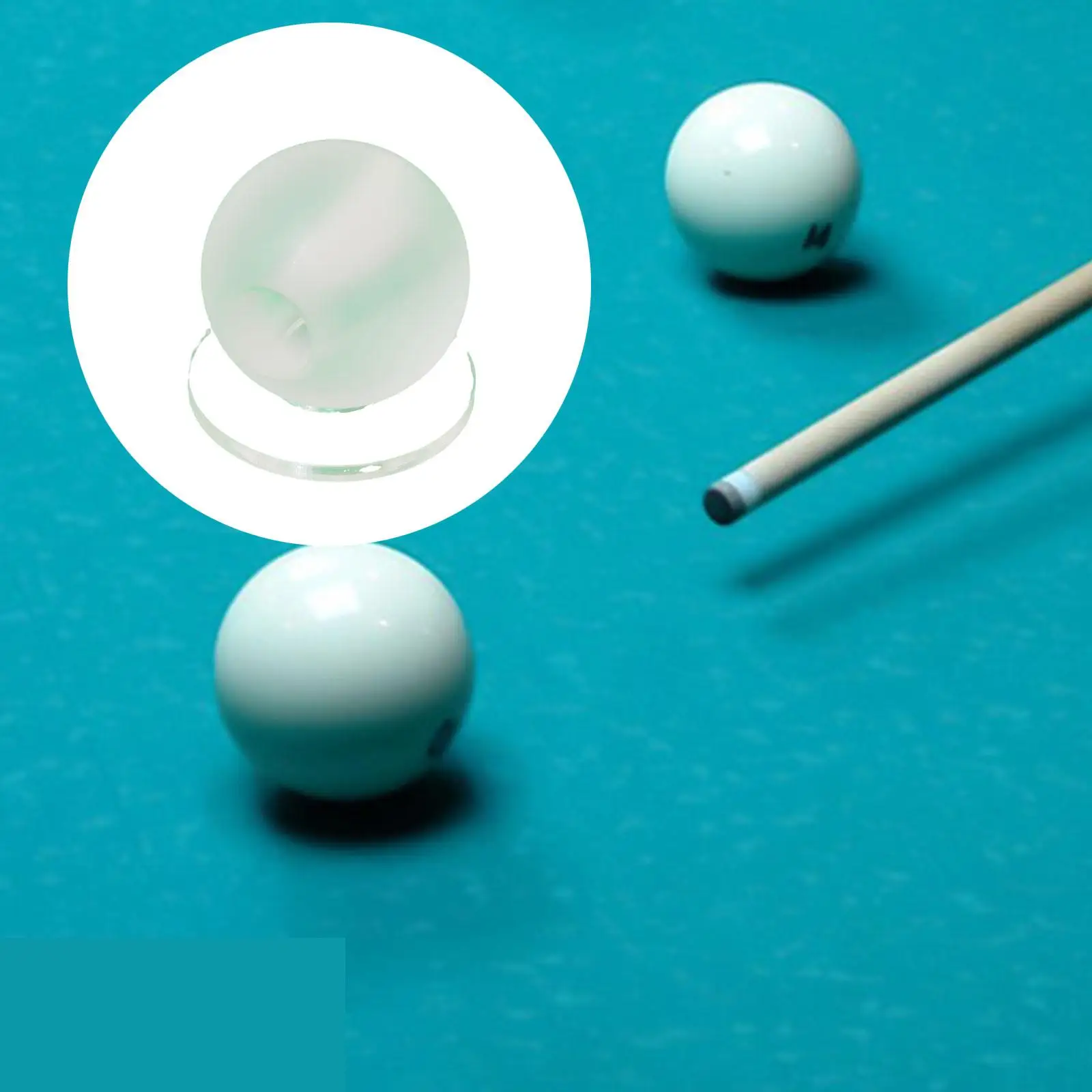 Acrylic Glass Pool Cue Stroke Trainer Portable Lightweight Aiming Helper Billiards Accessory for Practice Training Equipment