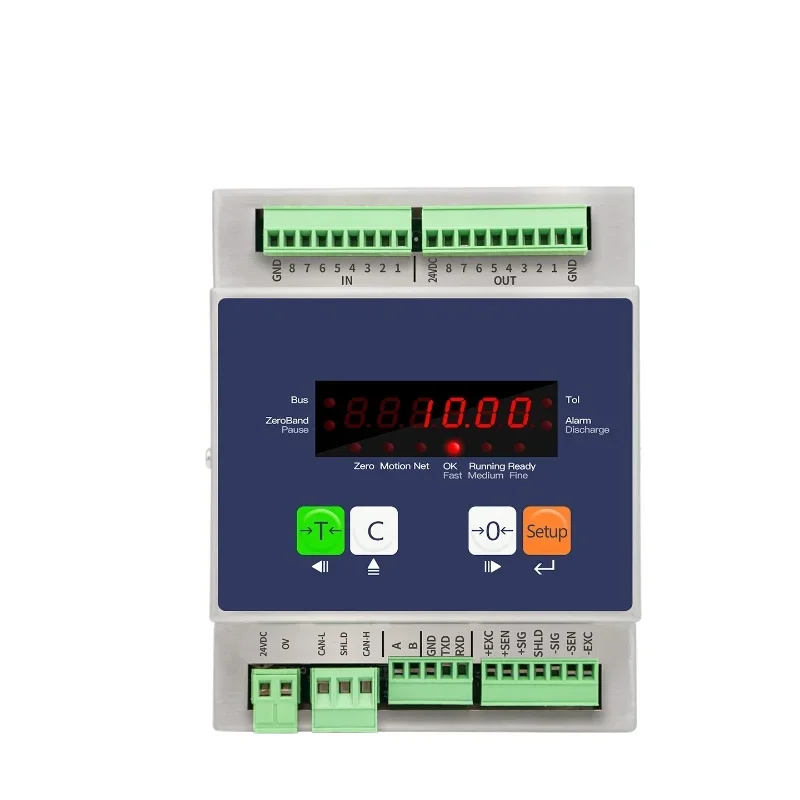 TDA-10A high, medium and low three-speed weight detection and sorting, instr ument overerror rejection, switch alarm