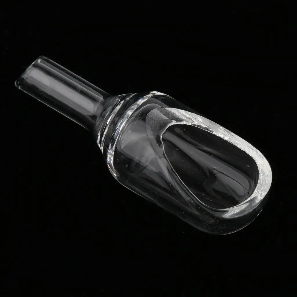 Clear Glass Weighing Funnel Microtransfer Boat Laboratory Tools Weighing Hopper for Scientific Measuring Needs