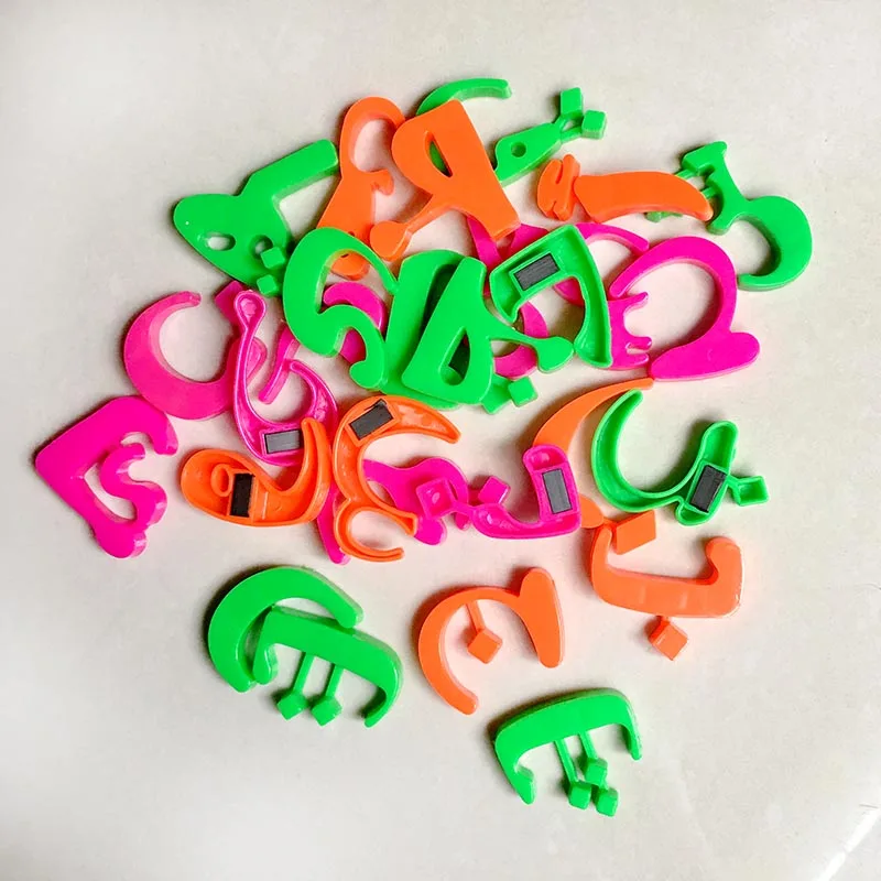 Arabic Letters Magnetic Refrigerator Magnet Early Education Puzzle Toy Mainan Magnet Kulkas Bentuk Huruf Arab Untuk Edukasi Anak