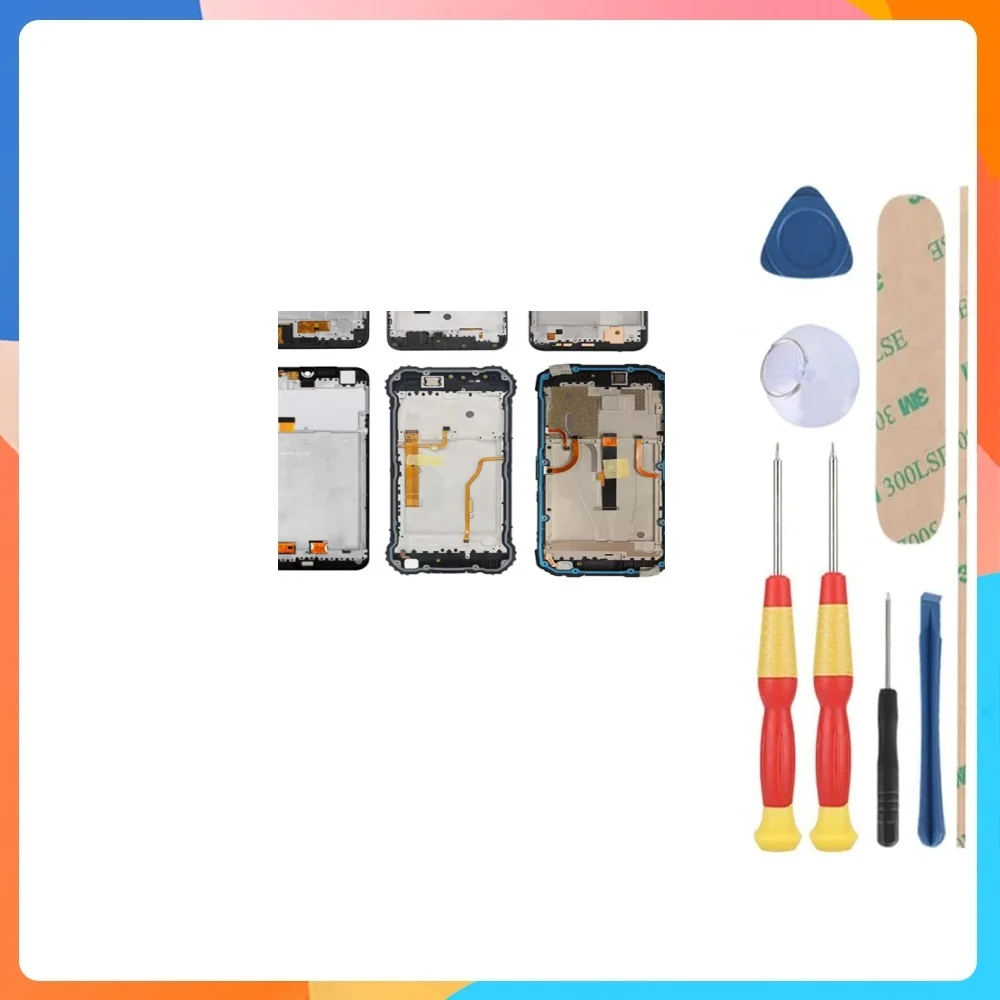 Для Doogee N20 N30 X95 S60 N40 Pro S58 Pro S95 Pro S96 Pro X96 Pro X98 Pro + ЖК-дисплей + сенсорный экран + с рамкой
