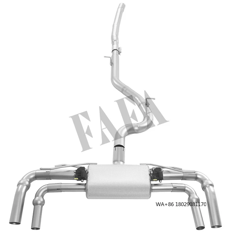 

For 7.5R 2018 Exhaust System Mid-tail Electric Valve Exhaust High-performance Exhaust Pipe Muffler