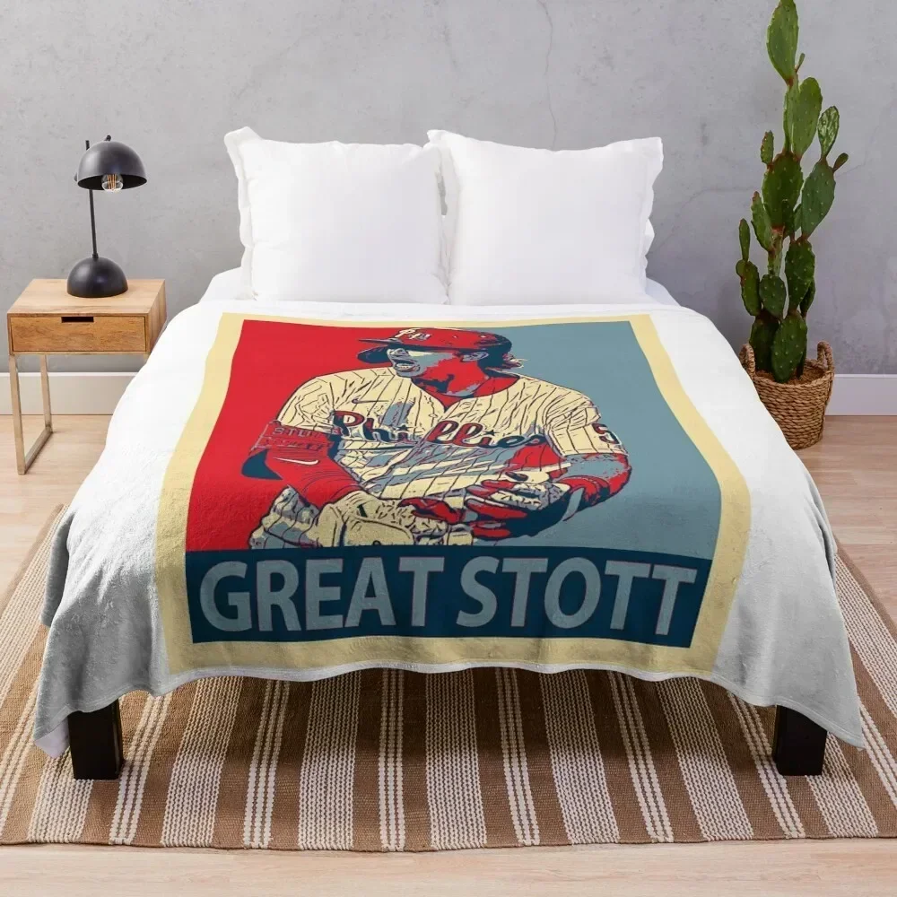 

Bryson Stott great stott Throw Blanket Soft Warm Blanket Gift for Men Women Adults