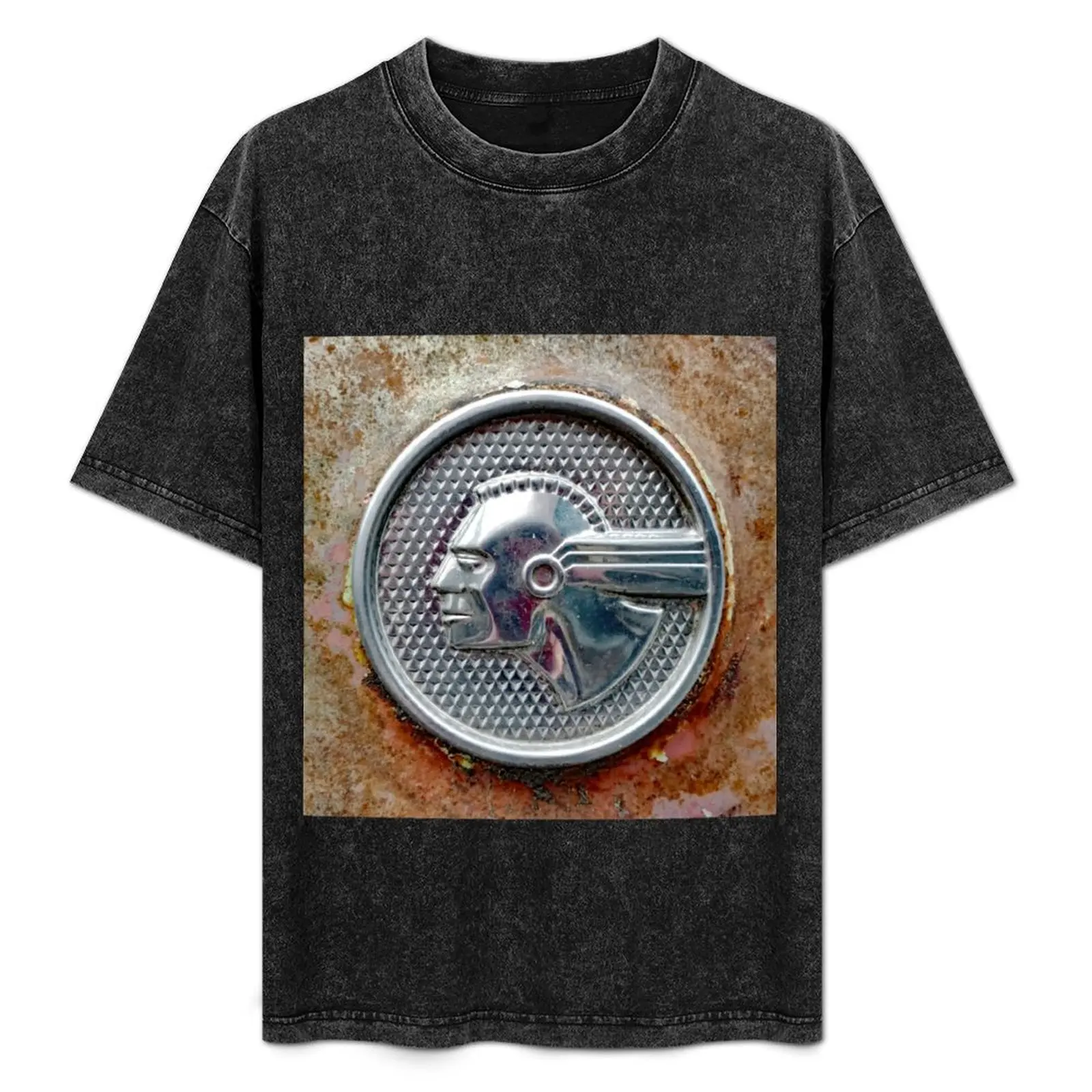 53 Pontiac Chieftain Medallion Looking Left T-Shirt anime stuff blue archive cute clothes plain t shirts men