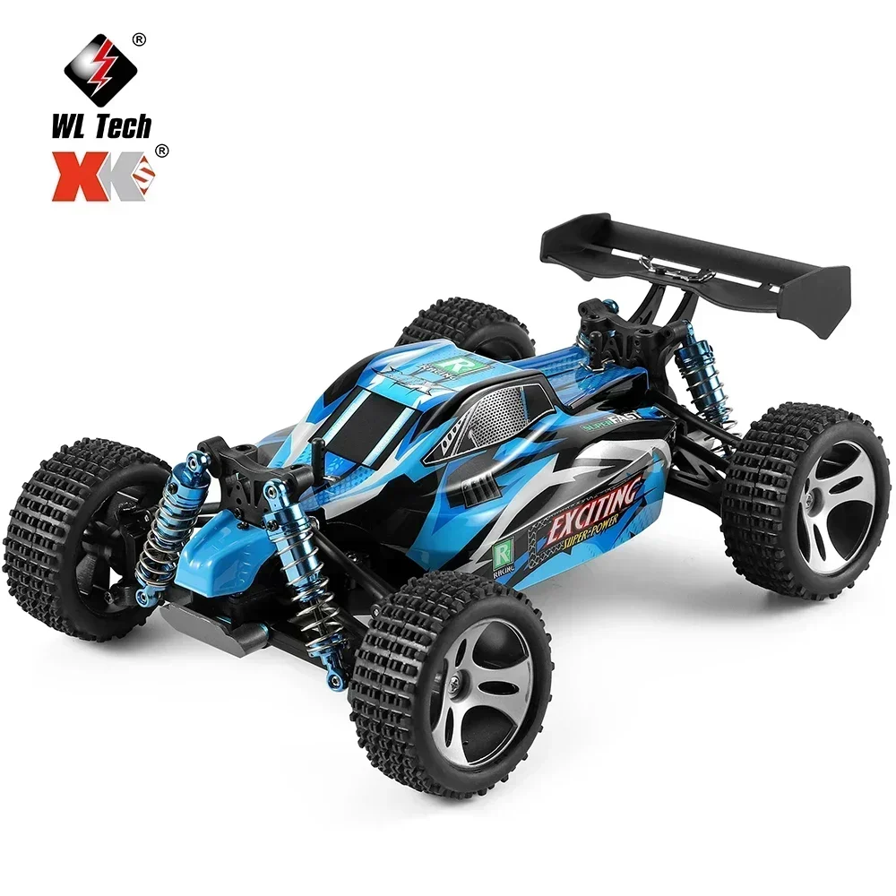 Wltoys 184011 4WD Rc Car Brushless Motor Radio Controlled Truck High Speed 30km/h 1/18 Climbing Drift Off Road Buggy Toy for Boy