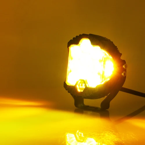 Imagen 2 del producto Faros delanteros LED de 3 ''5'' 7'' DRL 12V24V amarillo/blanco Led Jeep Spot lámpara de coche para autobús camión ATV UTV motocicleta todoterreno 4x4