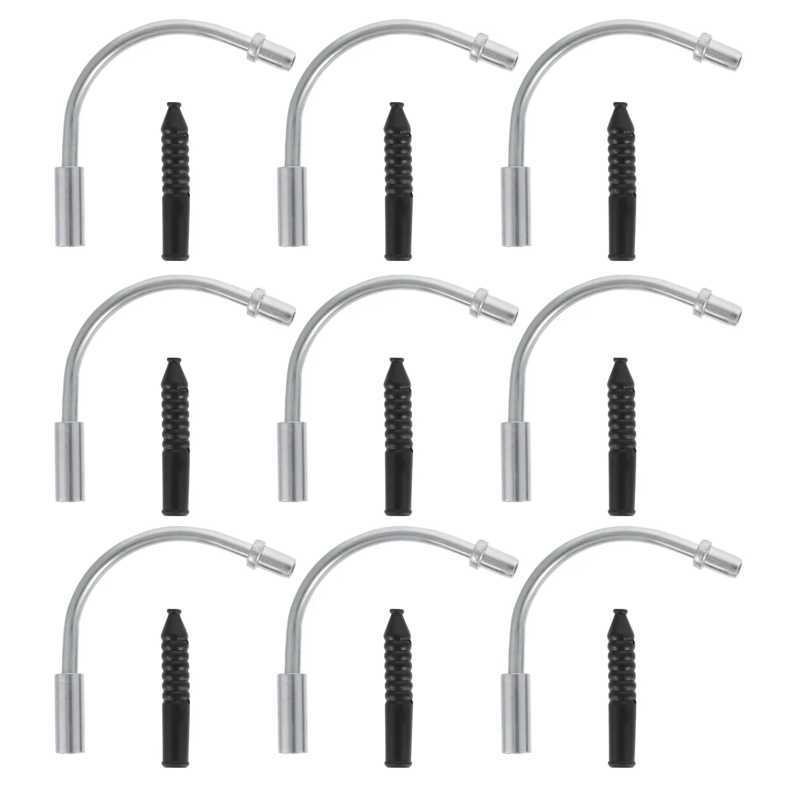 

15 Sets V Dust Cover Plastic Cable Guide Pipe for Bicycle Smooth Brake Noodle Durable Fits Bikes Cycling Accessories