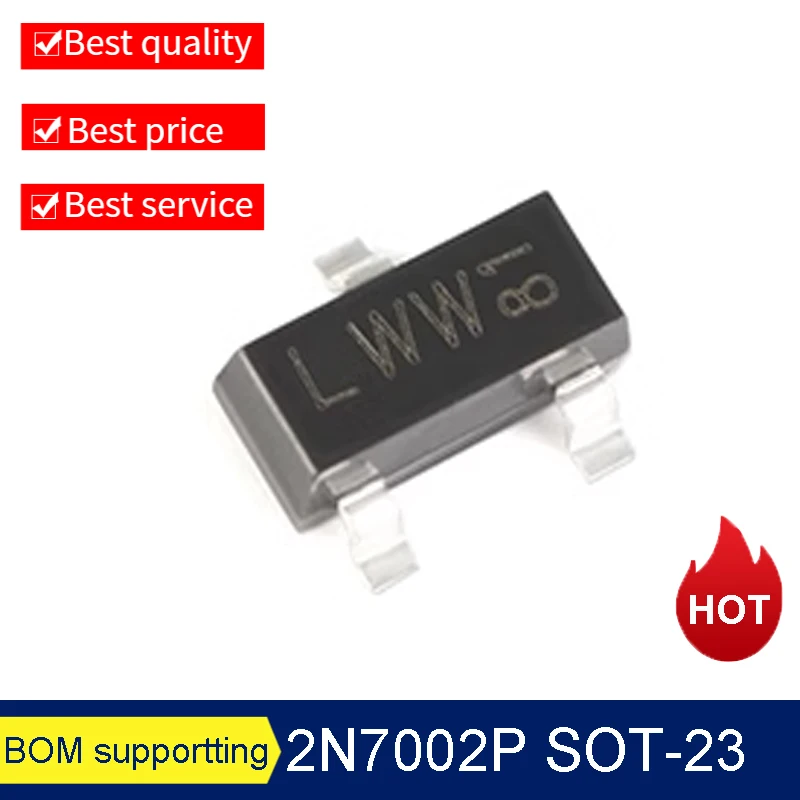 10 sztuk Origina 2 n7002 2 n7002p PS 2 n7002bk 2 n7002bks oznaczenie 12W LWW ZTt LNW SOT-23 SOT363 dioda SMD