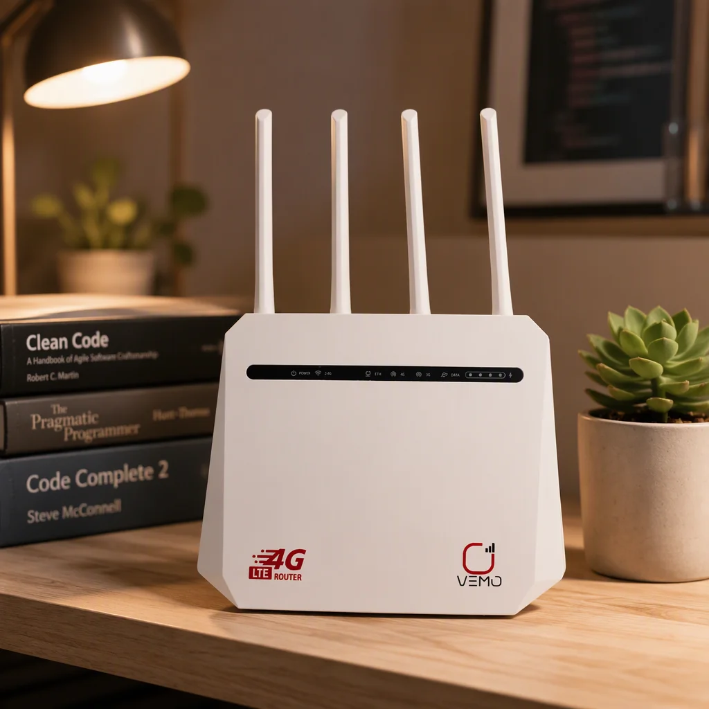 Unlocked 4G Router with SIM Card Slot 300Mbps Wireless WiFi Router 4 High Gain Antennas Global Bands Newest 4G LTE WiFi Router