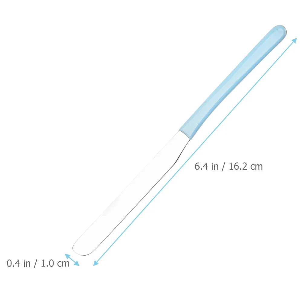 3Pcs Stainless Steel Makeup Mixing Spatula Set Foundation Blending Tool for Nail Polish Paint Pigment Customization