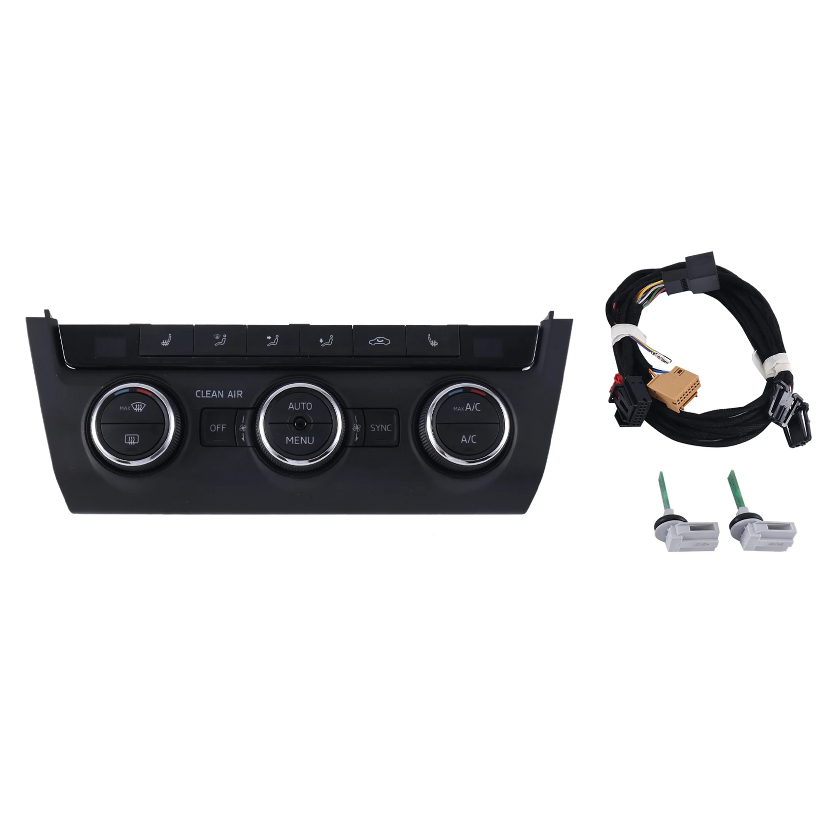 ABHX-56G907044A Car Upgrade Automatic Air Conditioning Switch Air Conditioning Switch For Skoda Octavia A7 2017-2018
