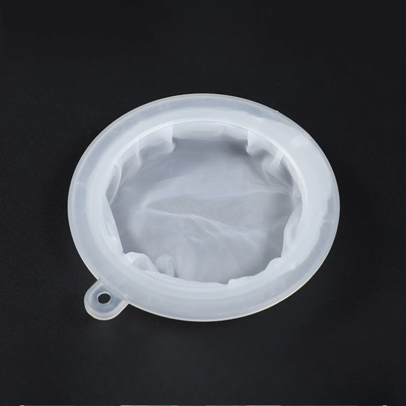 1pc Filter Screen 400 Mesh Nylon Filter Screen Handle-Free Compatible with Funnels Separator Easy to Clean Kitchen Tool