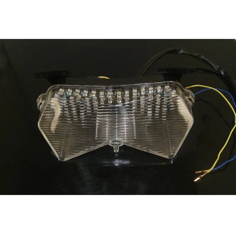 WAASE-enquêter Arrière LED Intégré pour Kawasaki Z750 2004 2005 2006