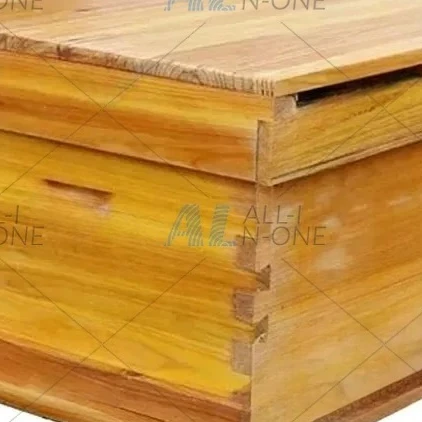 ruche-en-cedre-enduite-de-cire-outils-d'apiculture-complets-fondation-de-ruche-en-cire-kit-d'apiculture-ruche-chinoise