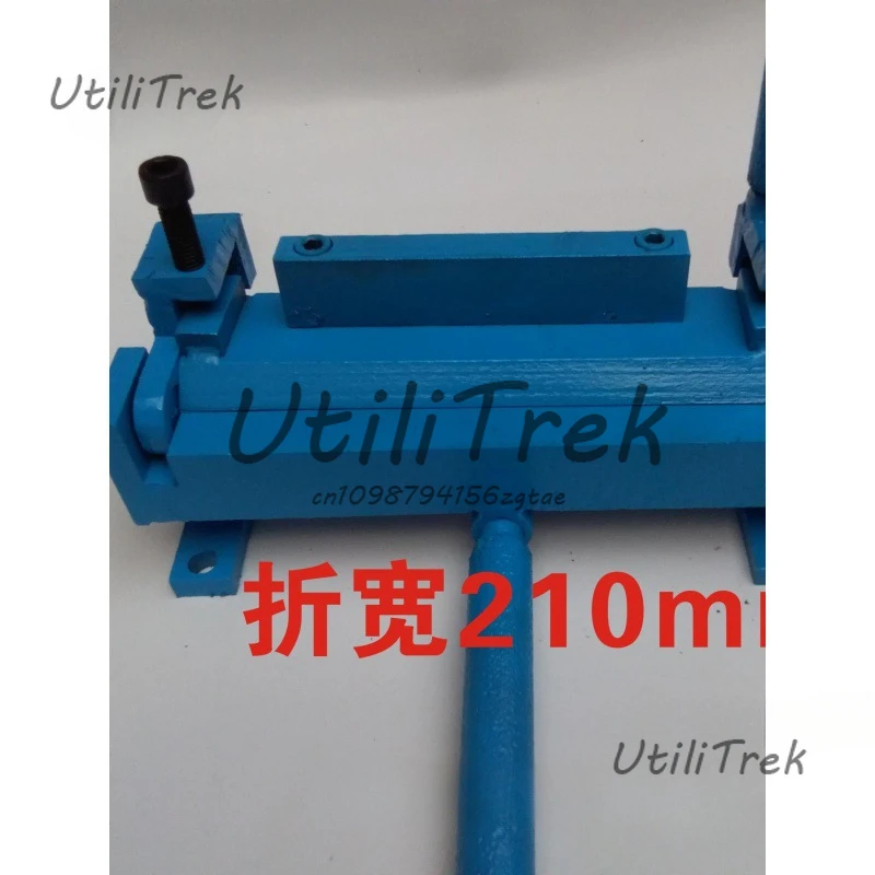 

Manual Sheet Metal Iron Aluminum Copper Plate Bending Machine Small Manual Iron Plate Bender Folding Machine 0.1-2MM,210MM