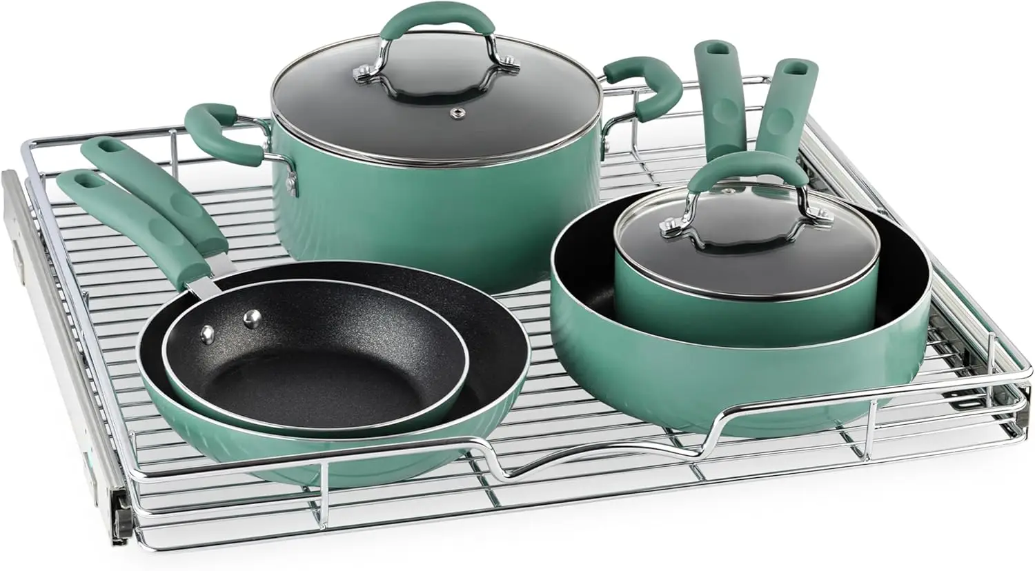 

Pull Out Cabinet Organizer For Spices, Cans - Heavy Duty With Limited - Pull Out Spice Rack- Bla Cabinet Pull Out Shelf For