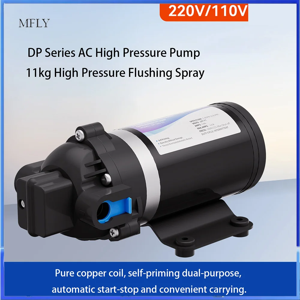 

110v/220v 95m lift Submersible pumps For Chemical，Water Pump High Pressure Diaphragm Pump DP-160S Pressure: 160Psi