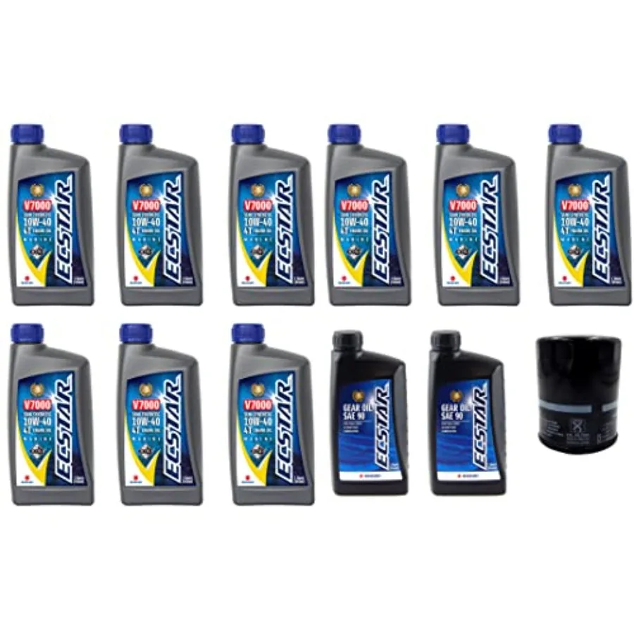 

Комплект для замены масла Suzuki для DF200A с 9-литровым двигателем и фильтром 16510-96J10 включает в себя 2 литера нижнего блока Suzuki Hypo.