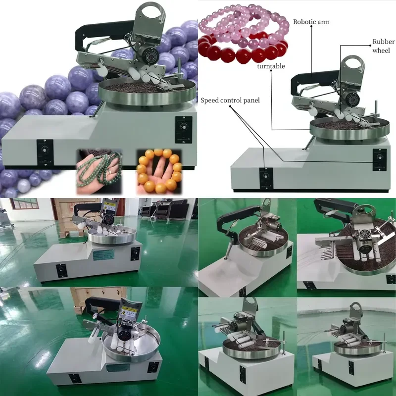 Automatic Beading Machine for Jewelry Glass Seed Beads Necklace Bracelet Making Tool DIY Craft Equipment