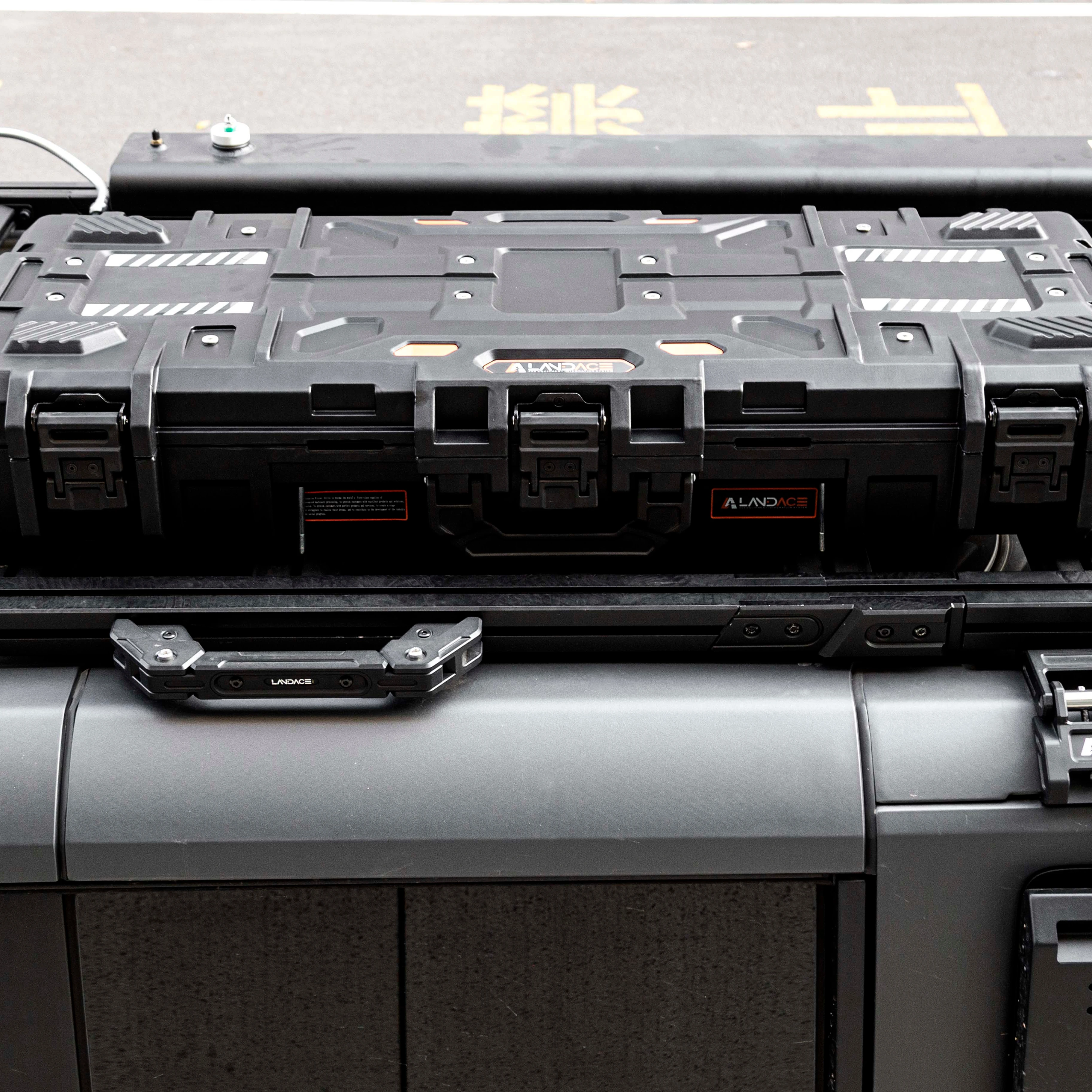 

4x4 Car Camping Storage Solution Car Camping Storage Solution Box Plastic Rooftop Storage Bin with Lock
